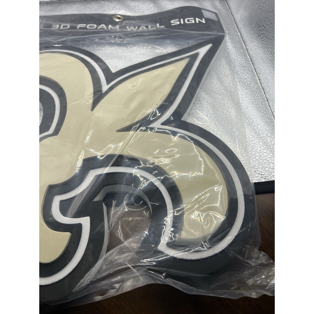 NFL New Orleans Saints 3D Foam Sign - Picture 5 of 5